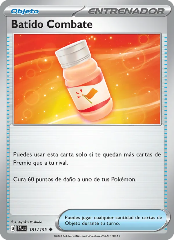 Batido Combate Evoluciones en Paldea 181/193