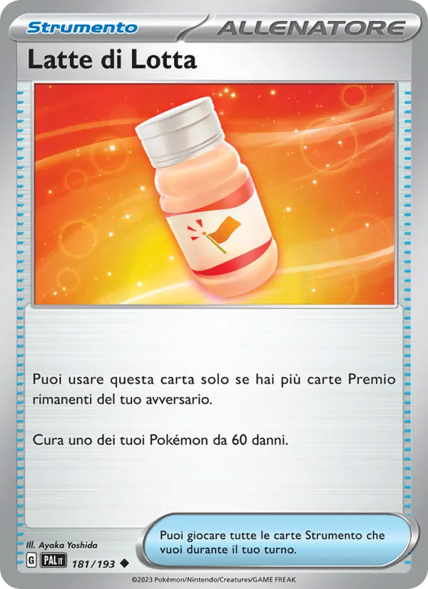 Latte di Lotta Evoluzioni a Paldea 181/193
