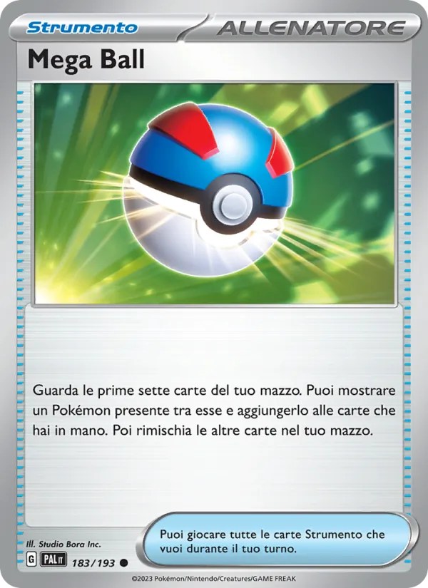 Mega Ball Evoluzioni a Paldea 183/193