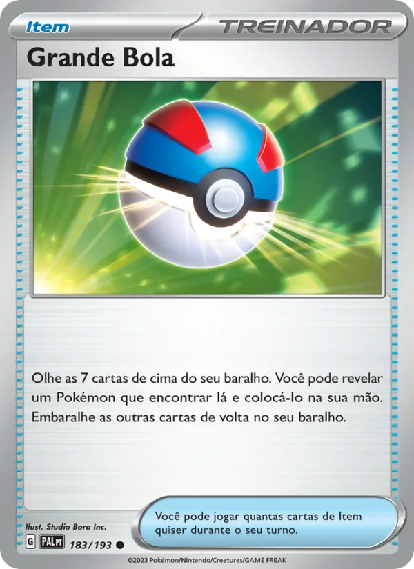 Grande Bola Evoluções em Paldea 183/193