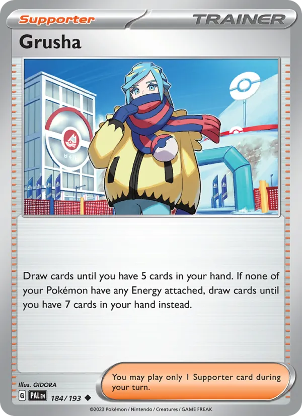 Grusha Paldea Evolved 184/193