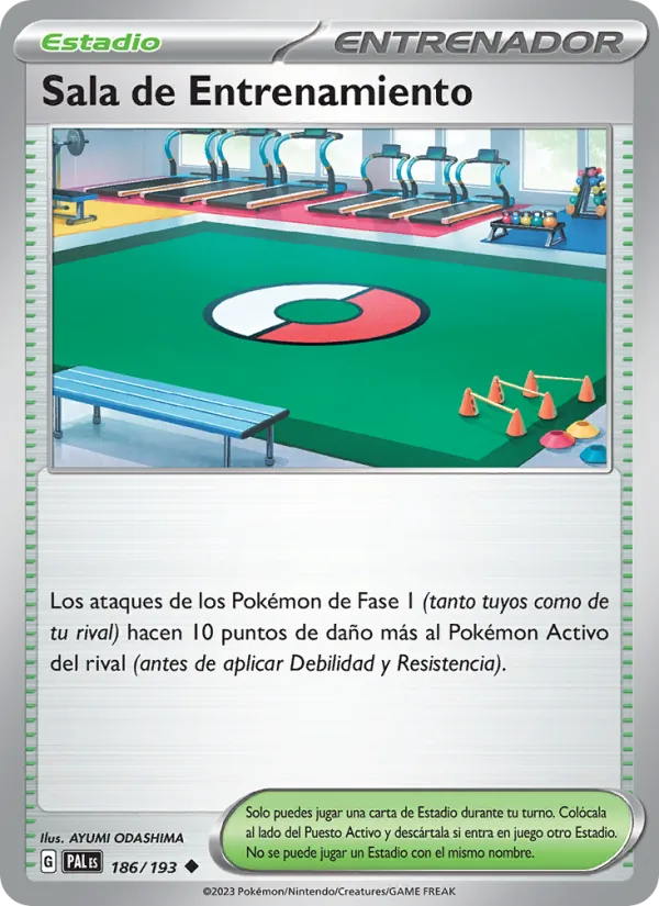 Sala de Entrenamiento Evoluciones en Paldea 186/193
