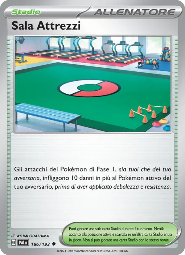 Sala Attrezzi Evoluzioni a Paldea 186/193