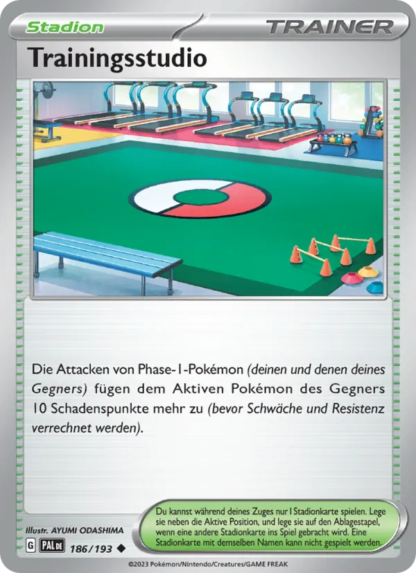 Trainingsstudio Entwicklungen in Paldea 186/193