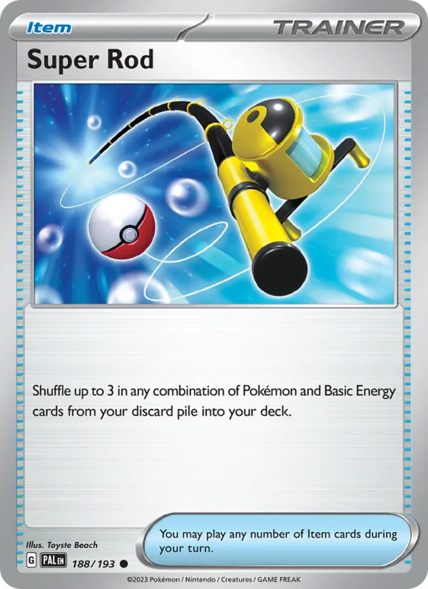 Super Rod Paldea Evolved 188/193