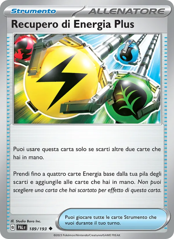 Recupero di Energia Plus Evoluzioni a Paldea 189/193