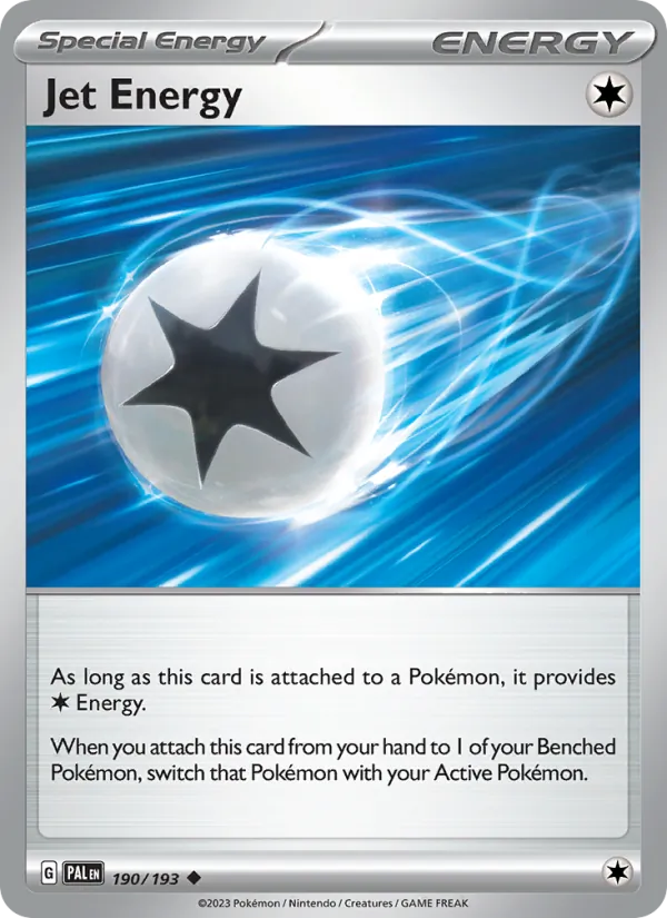 Jet Energy Paldea Evolved 190/193