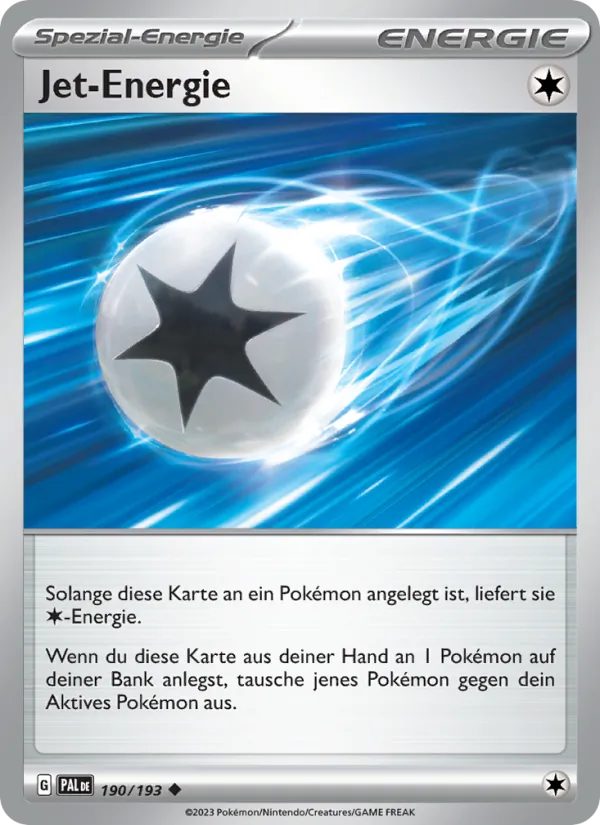 Jet-Energie Entwicklungen in Paldea 190/193