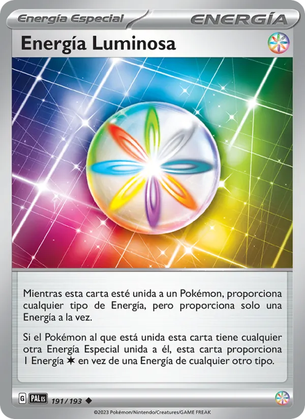 Energía Luminosa Evoluciones en Paldea 191/193