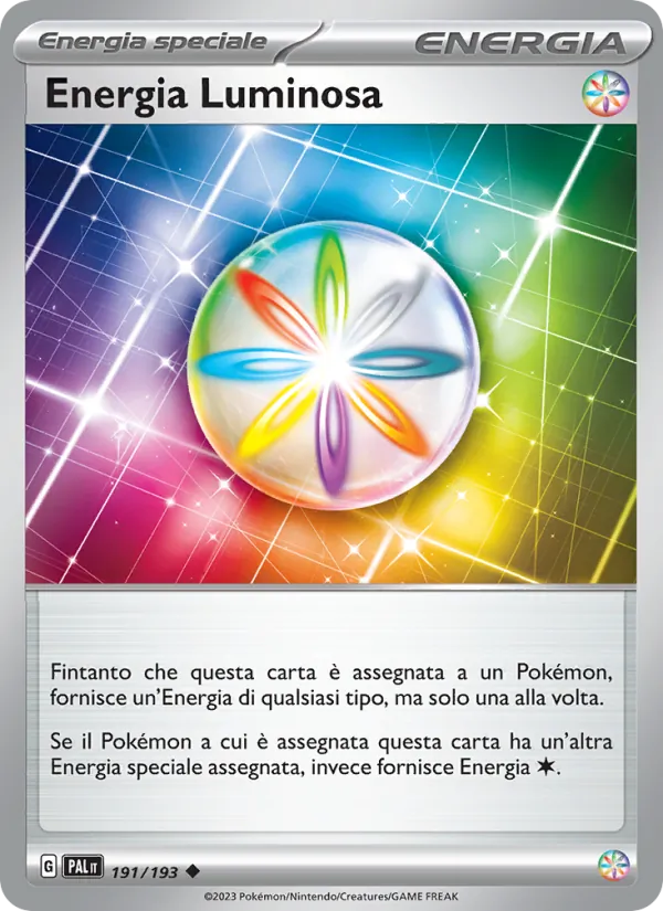 Energia Luminosa Evoluzioni a Paldea 191/193