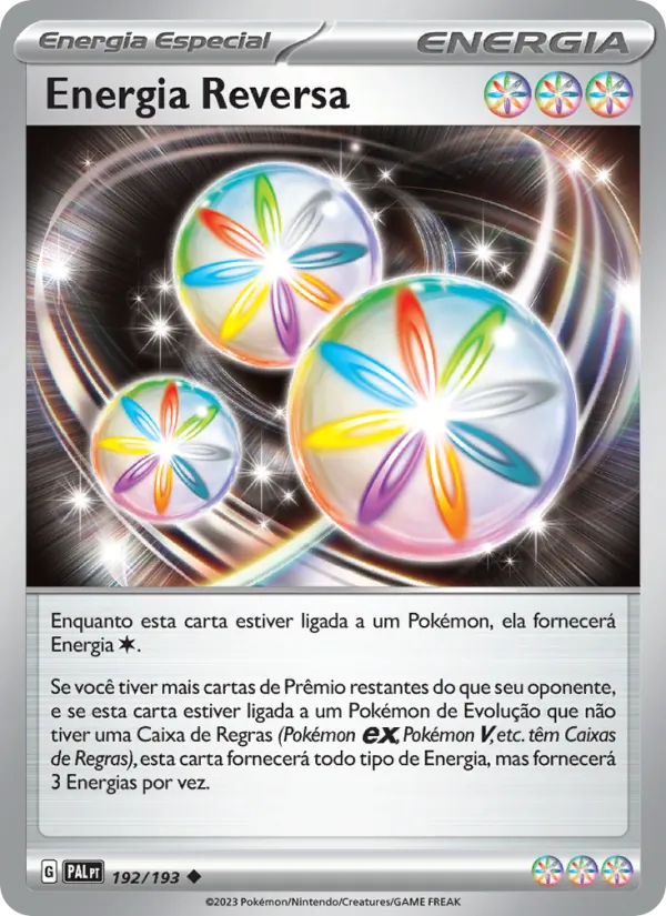 Energia Reversa Evoluções em Paldea 192/193