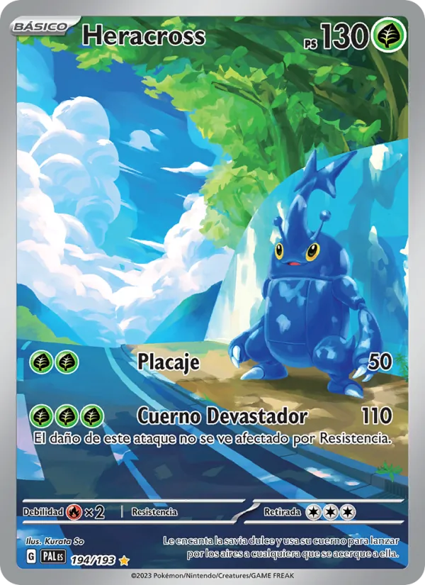 Heracross Evoluciones en Paldea 194/193