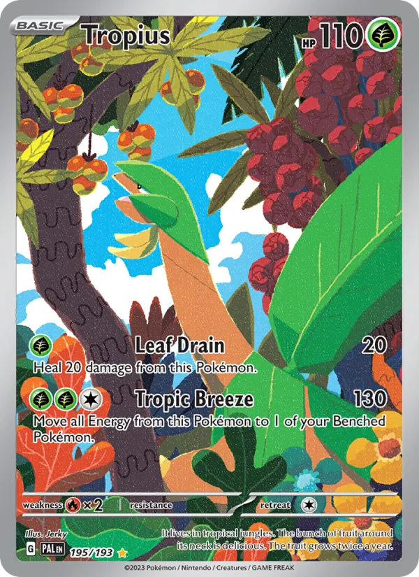 Tropius Paldea Evolved 195/193