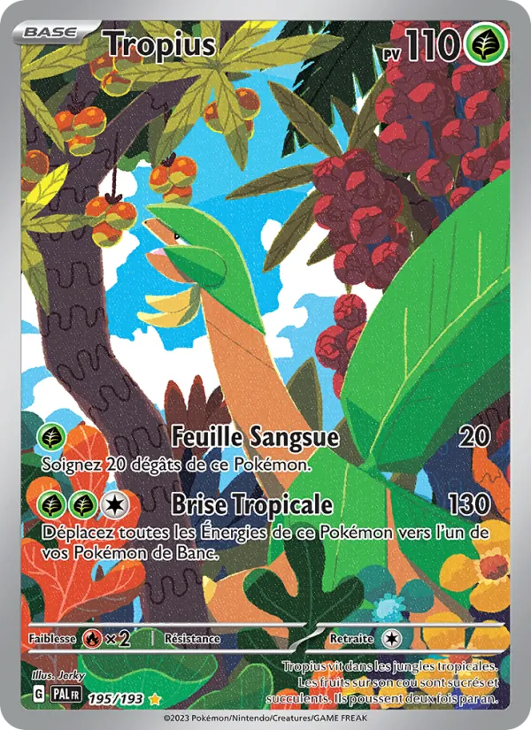 Tropius Évolutions à Paldea 195/193
