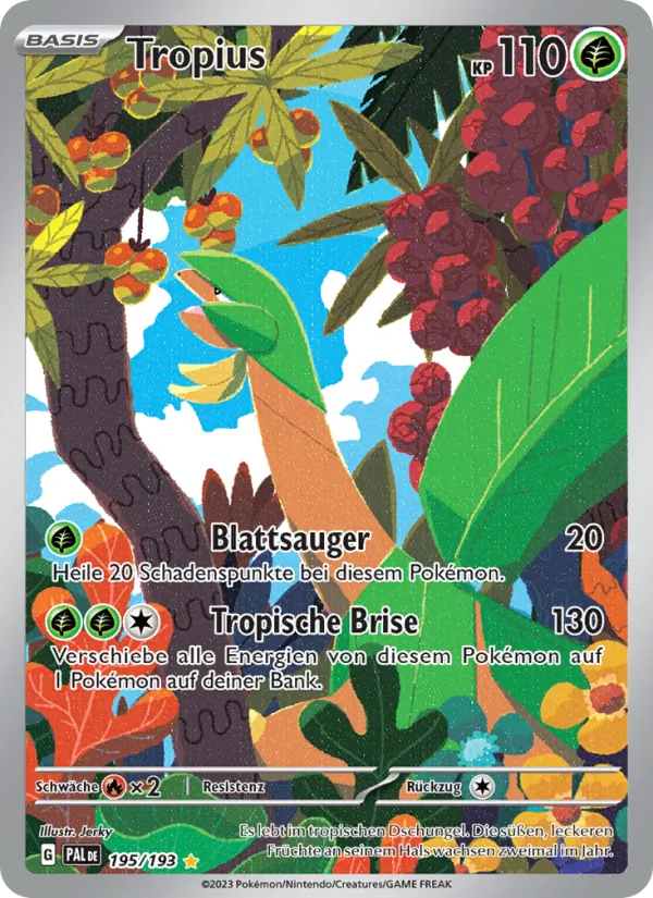 Tropius Entwicklungen in Paldea 195/193