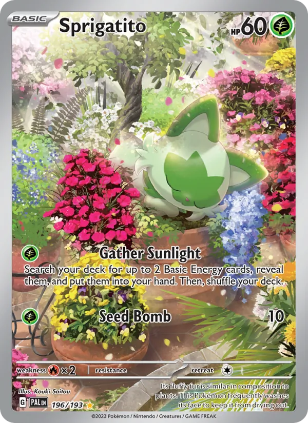 Sprigatito Paldea Evolved 196/193