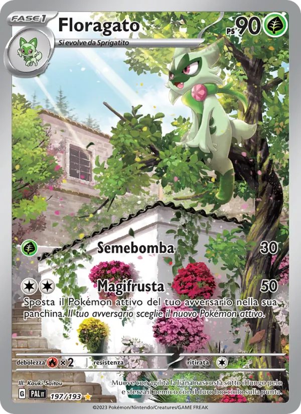 Floragato Evoluzioni a Paldea 197/193