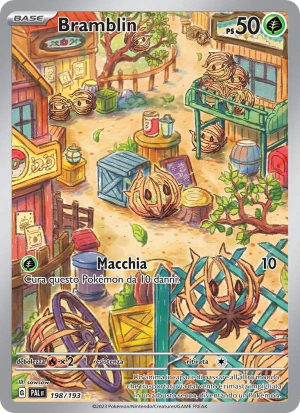 Bramblin Evoluzioni a Paldea 198/193