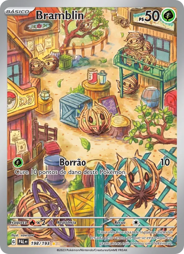Bramblin Evoluções em Paldea 198/193