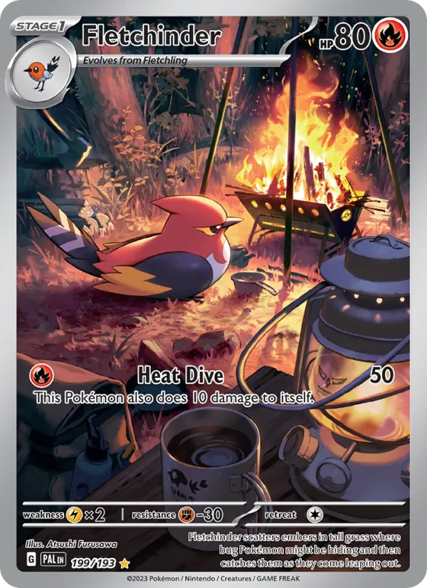 Fletchinder Paldea Evolved 199/193