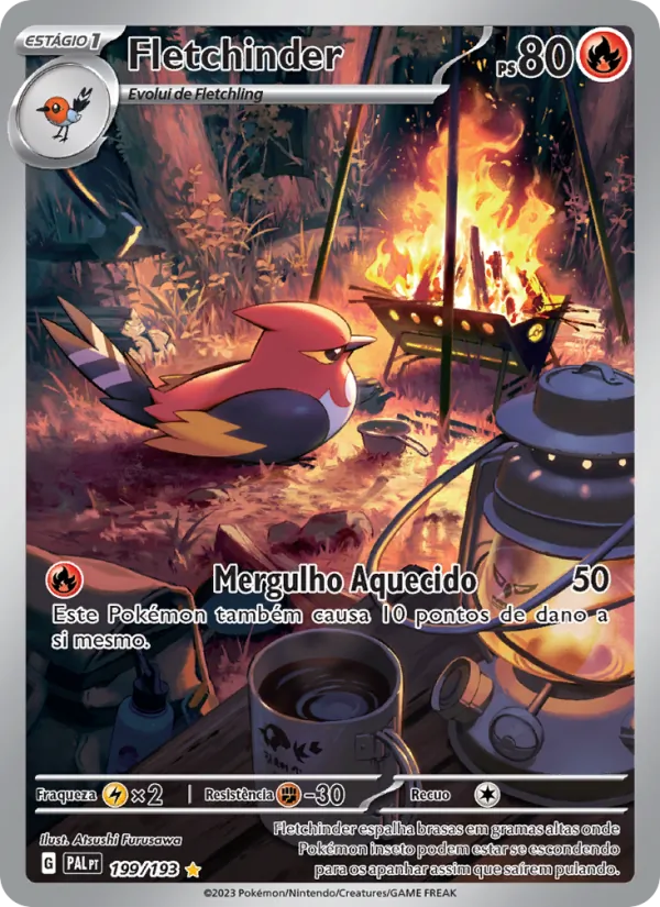 Fletchinder Evoluções em Paldea 199/193