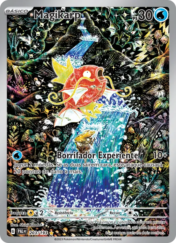 Magikarp Evoluções em Paldea 203/193