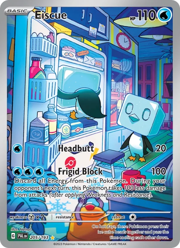 Eiscue Paldea Evolved 205/193