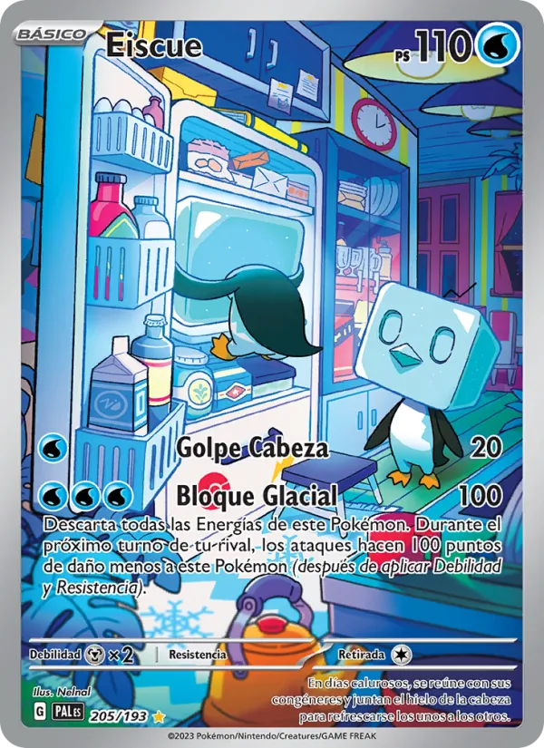 Eiscue Evoluciones en Paldea 205/193