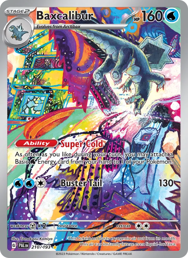 Baxcalibur Paldea Evolved 210/193