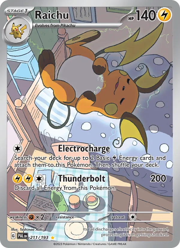 Raichu Paldea Evolved 211/193