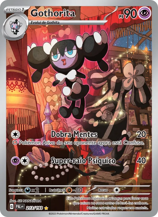 Gothorita Evoluções em Paldea 213/193