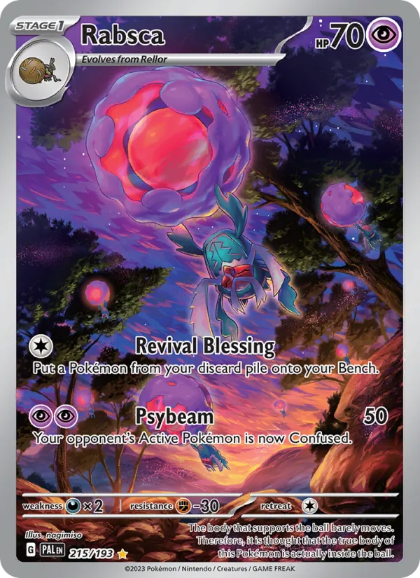 Rabsca Paldea Evolved 215/193