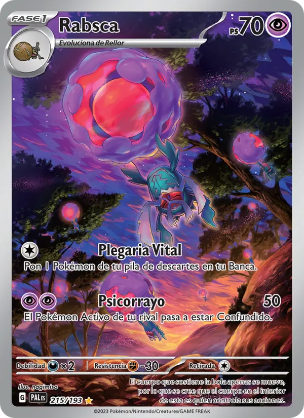 Rabsca Evoluciones en Paldea 215/193