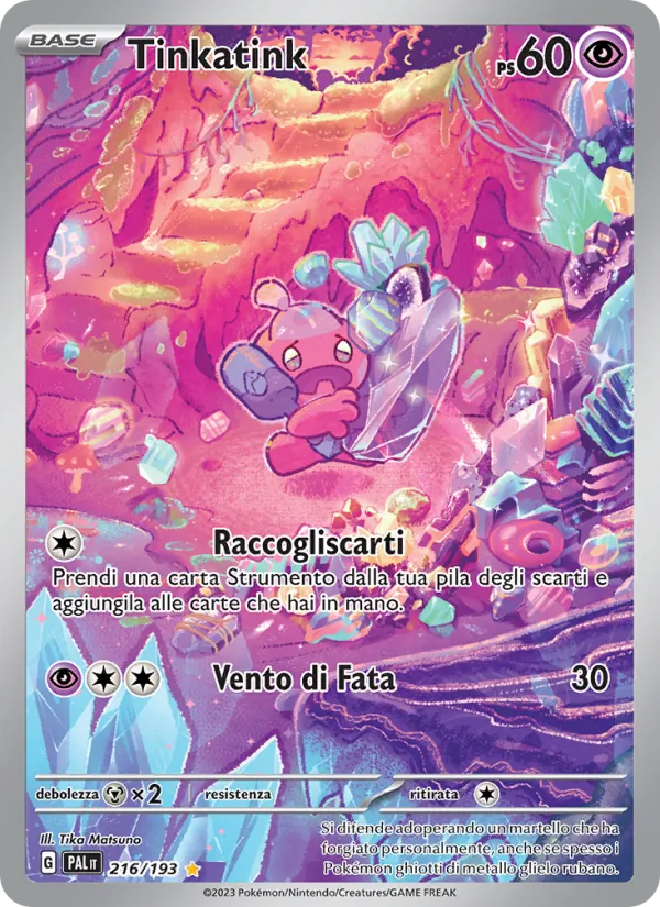 Tinkatink Evoluzioni a Paldea 216/193