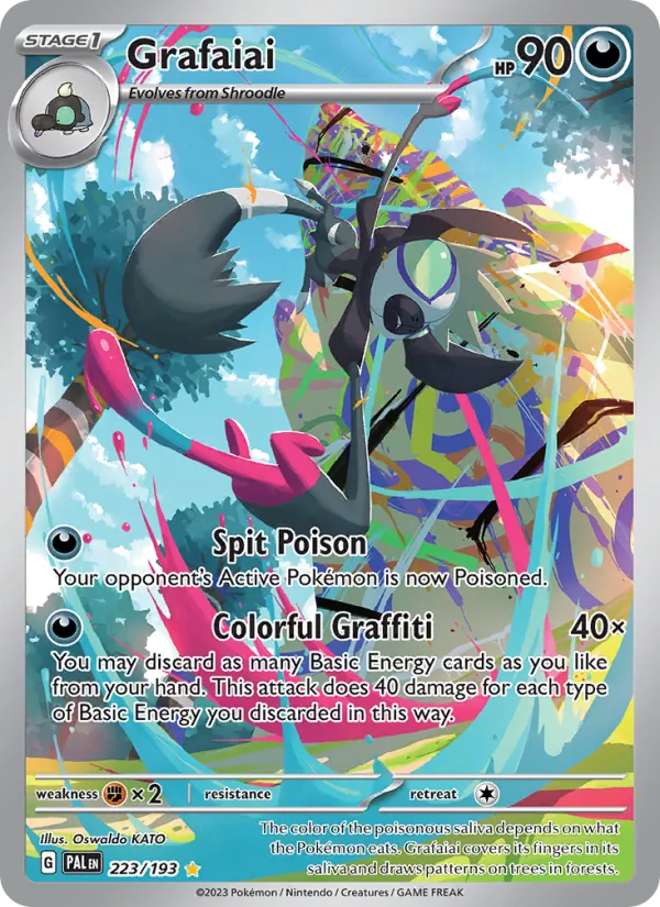 Grafaiai Paldea Evolved 223/193