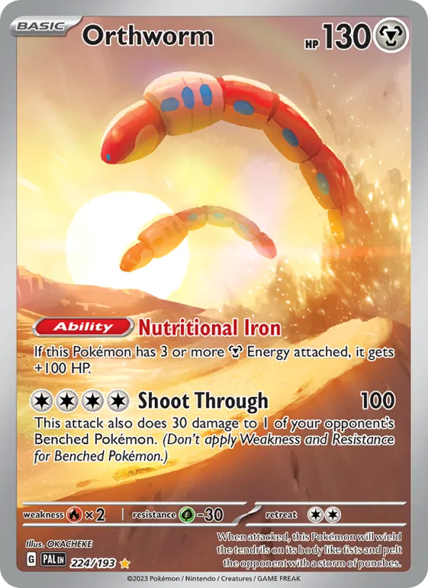 Orthworm Paldea Evolved 224/193