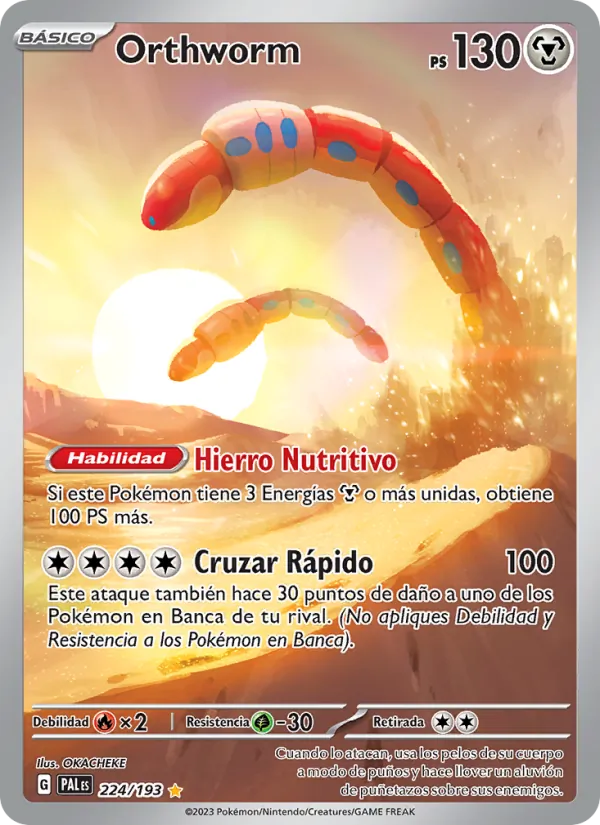 Orthworm Evoluciones en Paldea 224/193