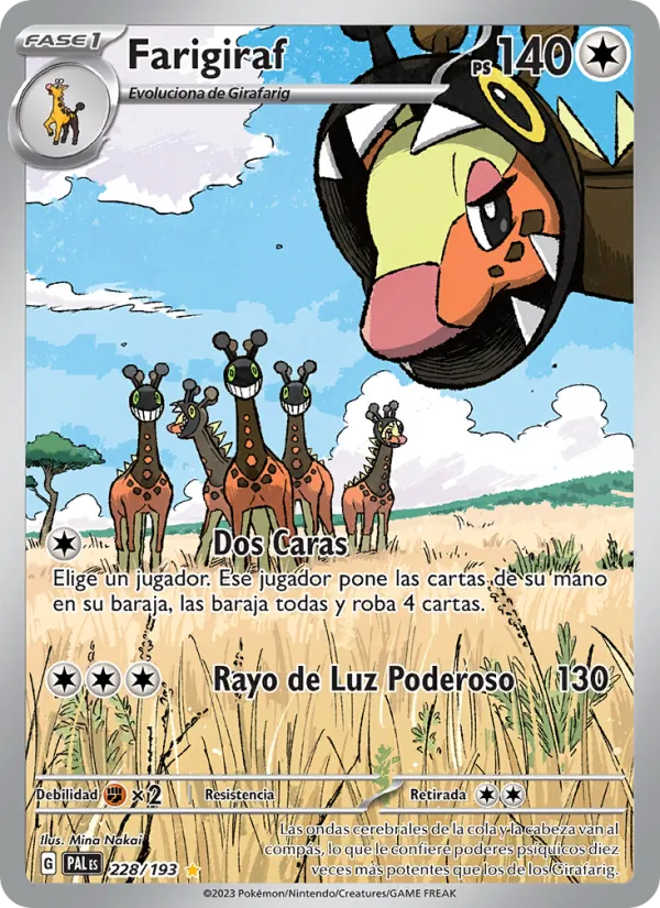 Farigiraf Evoluciones en Paldea 228/193