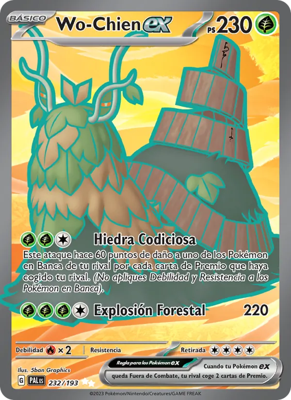 Wo-Chien ex Evoluciones en Paldea 232/193