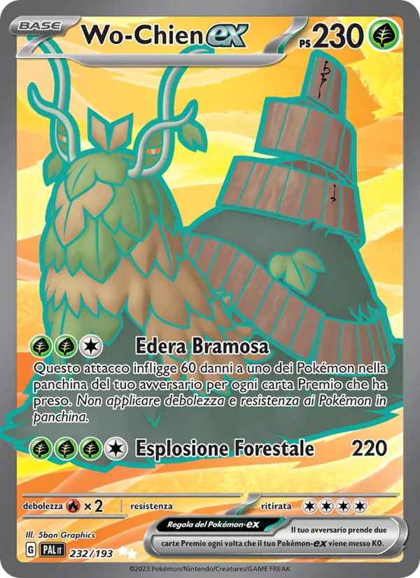 Wo-Chien-ex Evoluzioni a Paldea 232/193