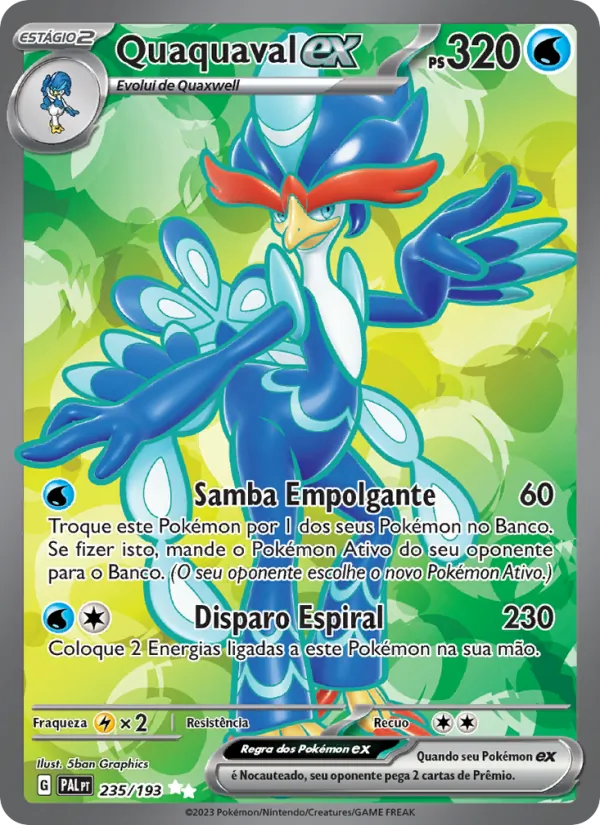 Quaquaval ex Evoluções em Paldea 235/193