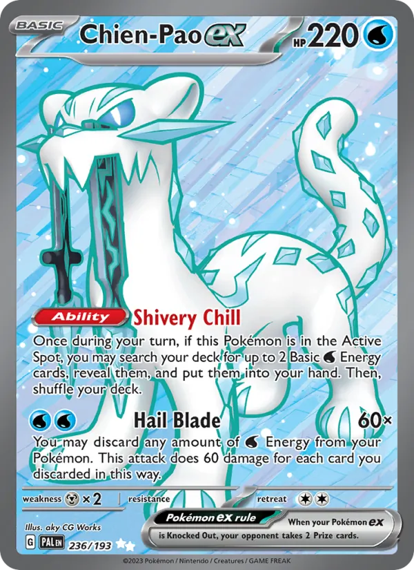 Chien-Pao ex Paldea Evolved 236/193
