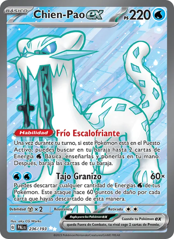 Chien-Pao ex Evoluciones en Paldea 236/193