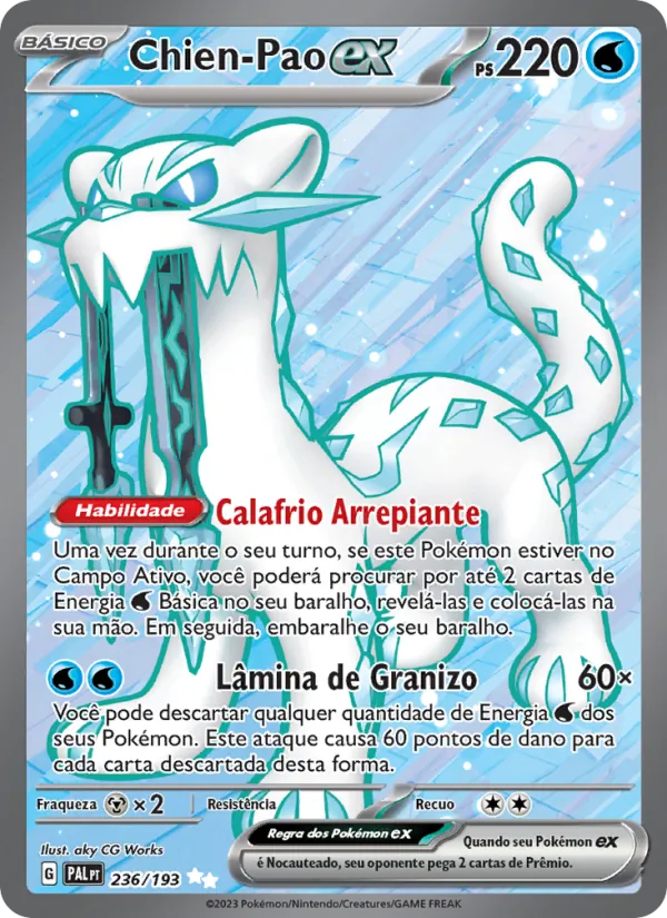 Chien-Pao ex Evoluções em Paldea 236/193