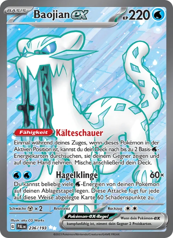 Baojian-ex Entwicklungen in Paldea 236/193