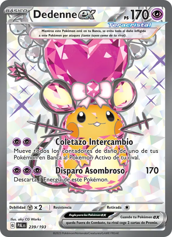 Dedenne ex Evoluciones en Paldea 239/193