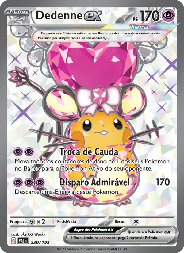 Dedenne ex Evoluções em Paldea 239/193