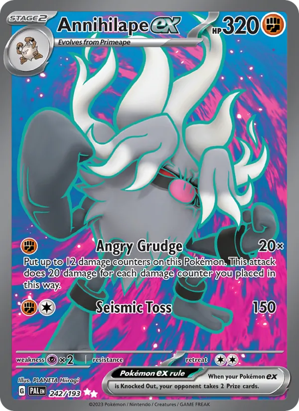 Annihilape ex Paldea Evolved 242/193