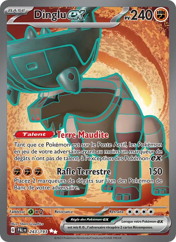 Dinglu-ex Évolutions à Paldea 243/193