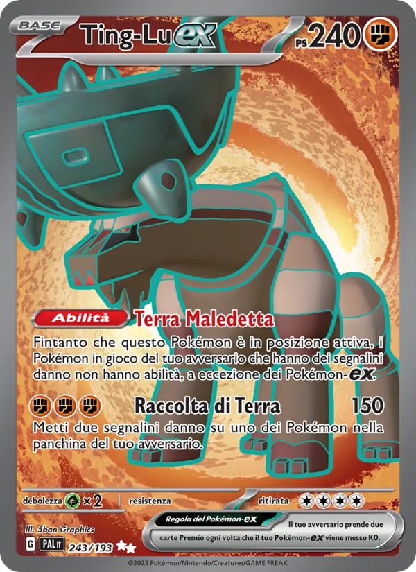 Ting-Lu-ex Evoluzioni a Paldea 243/193